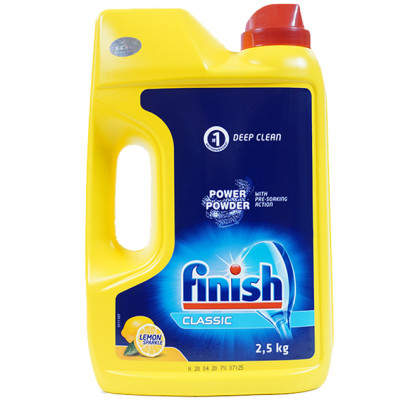 Bột rửa bát Finish Classic 2.5kg