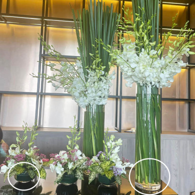 Thuốc Chăm Sóc Hoa tươi Cắm Xốp Lâu Tàn tại shop hoa Longlife SG của Israel (Combo 5KG pha 500L nước tiết kiệm) giúp hoa tươi gấp 2 lần và hạn chế thay hoa định kỳ, hoa cắm lẵng tươi lâu