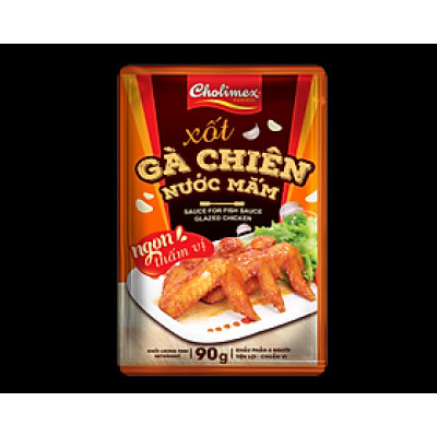 Xốt gà chiên nước mắm Cholimex - gói 90g tiện lợi.