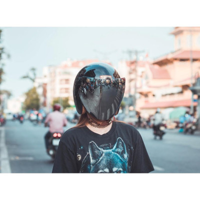 KÍNH CHẮN BULLDOG EAGLE DẠNG THẲNG (KHÔNG BAO GỒM MŨ BẢO HIỂM) - GARA20