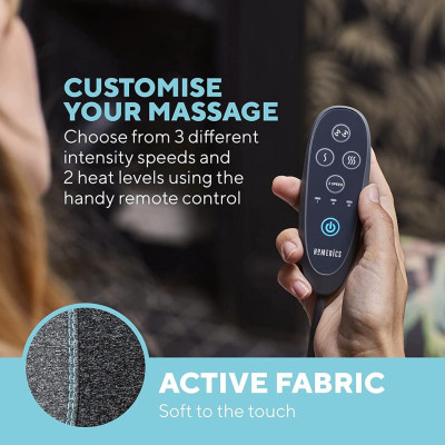 Gối massage Shiatsu TruHeat công nghệ GEL pin sạc Homedics TH-SPTF2000 - Dùng được trên ô tô