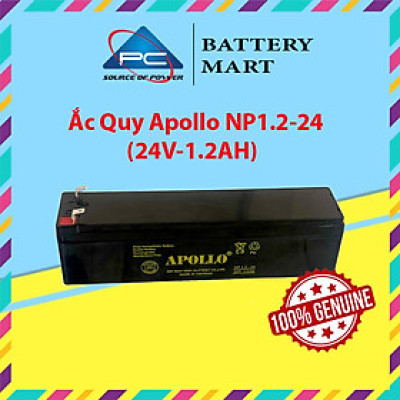 Bình Ắc Quy Apollo NP1.2-24 (24V-1.2AH), dùng cho tủ báo cháy