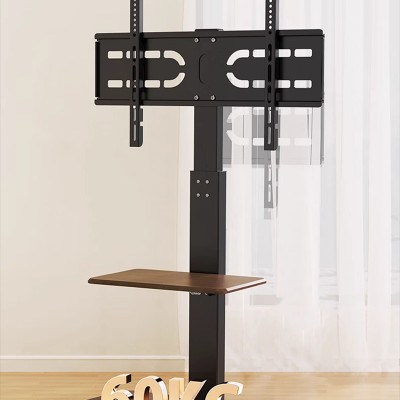 Giá treo tivi di động khung thép không gỉ phù hợp nhiều loại tivi có kệ để đồ thương hiệu IGA - GM173