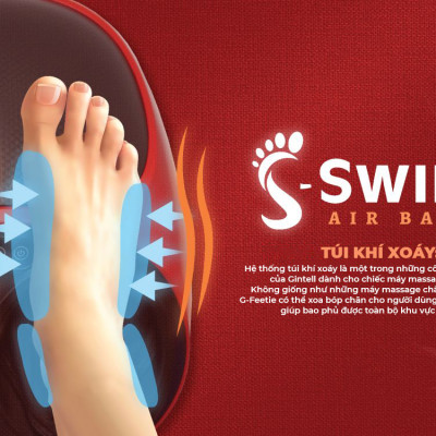 |GIÁ SỐC| Máy Massage Chân - Gintell G-Feetie Plus | 1 Năm Bảo Hành Chính Hãng