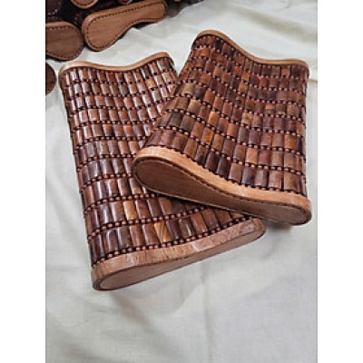 Gối Hạt Gỗ Cao Cấp , Gối Công Thái Học - Kích Thước 43cmx24cmx8/4cm ( video , hình thật )
