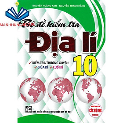 SÁCH - bộ đề kiểm tra địa lí lớp 10