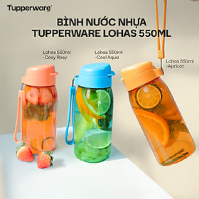 Bình Đựng Nước Tupperware Lohas 550ml 