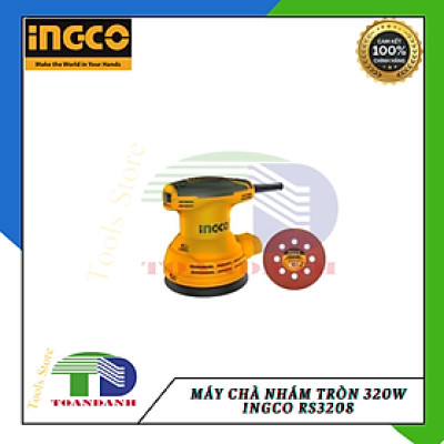 Máy chà nhám tròn 320W INGCO RS3208 đường kính 125mm
