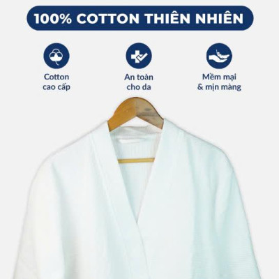 [KoSuyTu] ÁO CHOÀNG TẮM KHÁCH SẠN CAO CẤP - Chất Liệu Dệt Kim