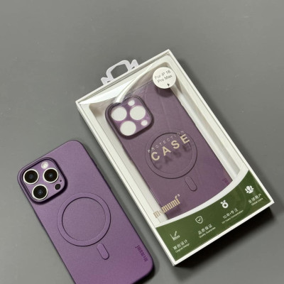 Ốp lưng dành cho iPhone 16, iPhone 16 Pro, iPhone 16 Plus, iPhone 16 Pro Max hiệu MEMUMI hỗ trợ sạc không dây siêu mỏng 0.3mm cao cấp - Hàng chính hãng.