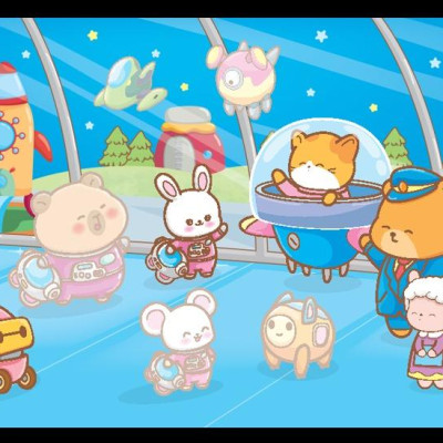 Sách - Sách Dán Hình - Capy Và Chuyến Du Hành Vũ Trụ