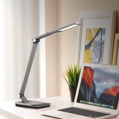 Đèn bàn tích hợp sạc không dây LED Taotronics TT-DL050 hàng chính hãng