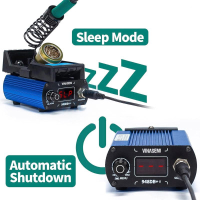 Vinasemi 948DB+II Máy Hàn Trạm Điều Chỉnh Nhiệt Độ 75W, 220VAC, 200-480°C