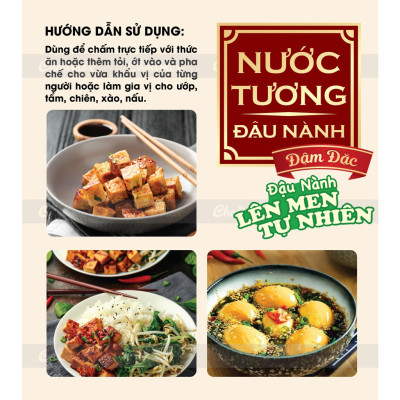 Nước tương đậu nành lên men Cholimex 700ml