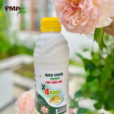 Combo Phân Bón Hữu Cơ Cho Cây Ăn Quả 1 Tricow và 1 Dịch Chuối x4 Kali