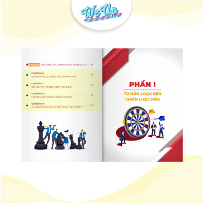 Combo 3 sách: Chiến lược điều binh khiển tướng, 10 chỉ số quyết định số phận, 50 Câu hỏi tuyển dụng (Weupbooks)