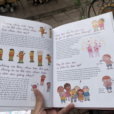 (Bìa Cứng in màu) CẨM NANG VỀ SỨC KHỎE TINH THẦN - Thierry Marx  - Crabit Kidbooks