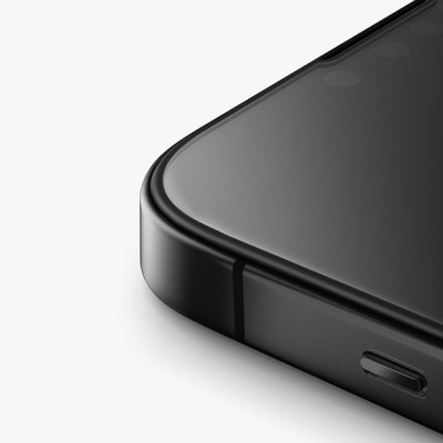 Kính Cường Lực Nhám Kèm Khung Dán Cho iPhone 16 Pro Max / 16 Pro / 16 Plus / 16, UNIQ OPTIX MATTE, Chống Chói, Chống Vân Tay_ Hàng chính hãng