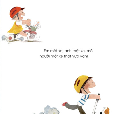 Cùng Con Nuôi Dưỡng Tính Cách Tốt - Mỗi Người Một Cái, Thật Vừa Vặn