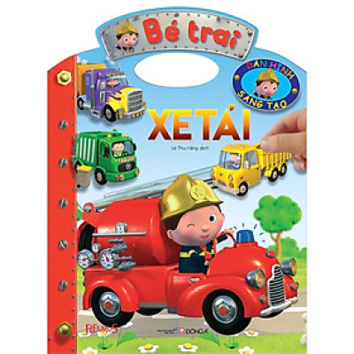 Sách - Bé Trai Dán Hình - Xe Tải - Đông A