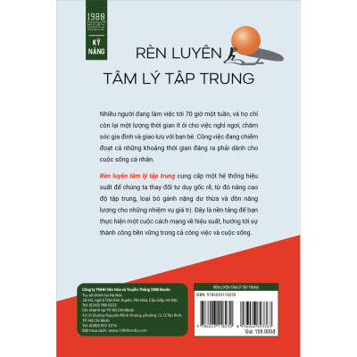 Rèn luyện tâm lý tập trung