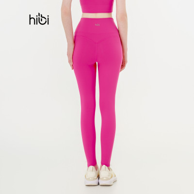 Quần dài tập Yoga Gym Hibi Sports QD329 kiểu phối đường V nâng mông, chất vải cao  cấp
