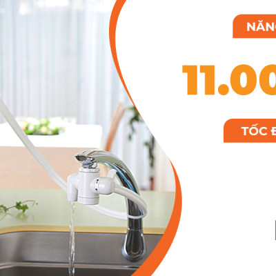 Máy lọc nước lắp tại vòi KITZ OSS-T7 - Hàng chính hãng