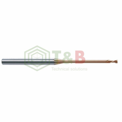 Dao Phay Phẳng 2 Me Cổ Dài D1.5 x 6 x 45L Union Tool Model HLS2015-060,Dao phay ngón gia công sau nhiệt