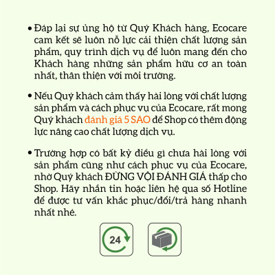 Nước rửa tay hữu cơ diệt khuẩn dạng bọt hương Quế 4L thương hiệu Ecocare