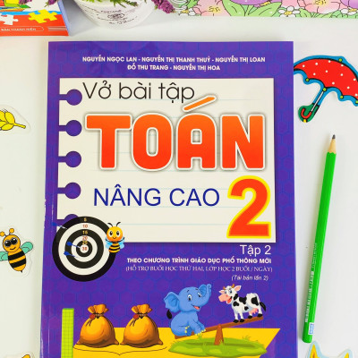 Sách - Vở Bài Tập Toán Nâng Cao 2 - Theo chương trình GDPT mới (Hỗ trợ buổi học thứ hai) - ndbooks