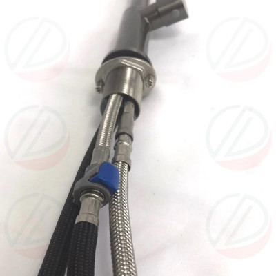 Vòi Bếp Vòi Rửa Bát Nước Lạnh Inox Phủ Nano KAZTA KZ-RCL02NR - Kiểu vòi dây rút thông minh 2 chế độ, thân vòi xoay 360