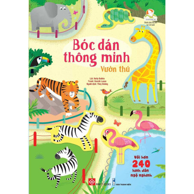 Sách - Bóc Dán Thông Minh - Combo 6 Cuốn - Đinh Tị Books