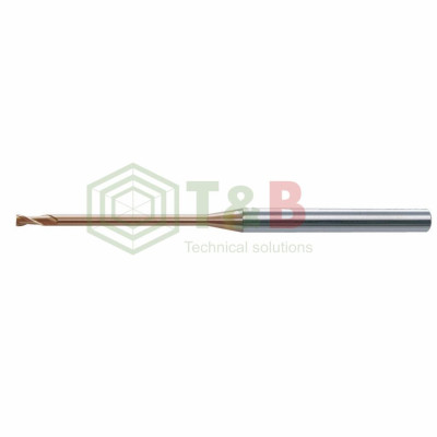 Dao Phay Phẳng 2 Me Cổ Dài D0.8 x 4 x 45L Union Tool Model HLS2008-040,,Dao phay ngón gia công sau nhiệt