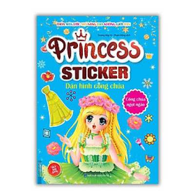 Sách - Princess Sticker - Dán Hình Công Chúa - Công Chúa Ngọt Ngào - Minh Thắng