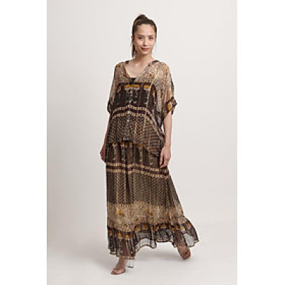 Áo Ánh Kim Cotton Voan Cao Cấp Luna Llena