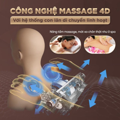 Ghế Massage Toàn Thân Lifesport LS-288, Ghế Massage Giảm Nhức Mỏi Toàn Thân Thư Giãn Tinh Thần Vô Cùng Tốt