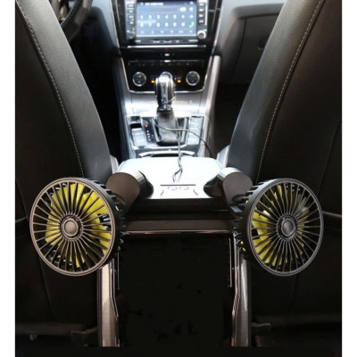 QuạtMáiy Đôi Gắn Taplo Ô To 12V/24V – Gió Mạnh, Xoay 360, Nhỏ Gọn Cao Cấp , máy hàn