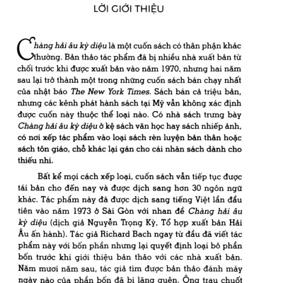 Tủ Sách Đời Người - Chàng Hải Âu Kỳ Diệu