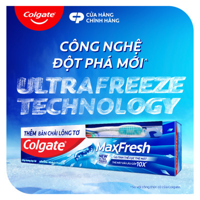 Bộ 3 kem đánh răng Maxfresh Bạc hà 180g