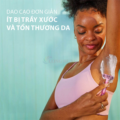 Dao cạo Gillette Venus Daisy 3 (2 cây) - Hàng chính hãng