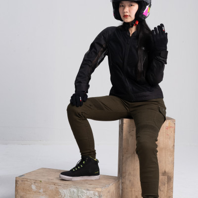 Quần Kaki Bảo Hộ Mô Tô, Xe Máy LS2 Router Lady