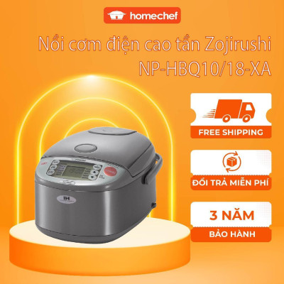 Nồi cơm điện cao tần Nhật Bản Zojirushi NP-HBQ10/NP-HBQ18, sản xuất Nhật, bảo hành 3 năm|HÀNG CHÍNH HÃNG