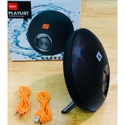 Loa bluetooth playlist K4+ - Đẳng cấp vượt trội - Âm thanh hay, trầm, ấm, kiểu dáng đẹp - Hàng chính hãng