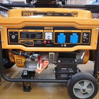 Máy phát điện động cơ xăng 5.5KVA INGCO GE55003 (100% dây đồng) - Hàng chính hãng
