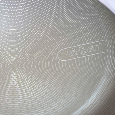 Chảo Inox 3 lớp liền khối chống dính Kalpen Nano Titanium Dauer chuản Đức - Hàng chính hãng