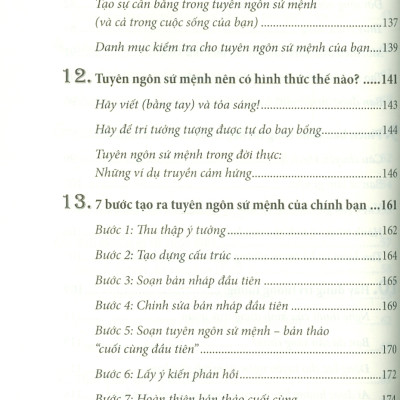 Tuyên Ngôn Sứ Mệnh Cuộc Đời - Hành Trình Tìm Mục Đích, Chọn Mục Tiêu Và Đạt Ước Mơ - Stephen R. Covey; Trần Anh Khôi dịch