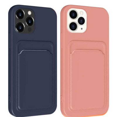 Ốp lưng  Mipow tích hợp card Holder TPU & PU Leather Dành Cho iPhone 15 Pro Max, Nhiều Màu Phù Hợp Với Bạn Hàng Chính Hãng
