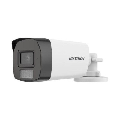 Camera HDTVI 2MP HIKVISION DS-2CE17D0T-LFS hồng ngoại 40m, chống ngược sáng, Tích hợp Mic, Vỏ trước kim loại - Hàng chính hãng