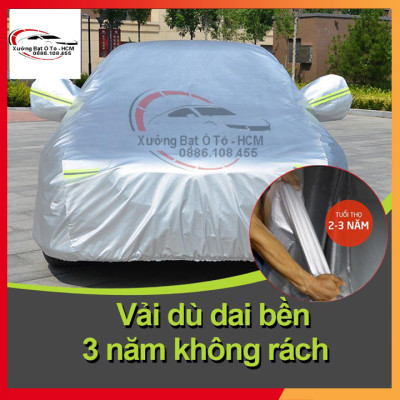 [HONDA CIVIC] Bạt Phủ Ô Tô Vải Dù Oxford, Tráng Nhôm Cao Cấp, Áo Trùm Bảo Vệ Xe HONDA CIVIC, Bạc Phủ Trùm Chống Nóng Chống Mưa, Chống Xước Xe, Bạt Của Xưởng Được May Theo Kích Cỡ Xe, Cam Kết Vừa Xe, Bền Và Đẹp Tới 2 Năm