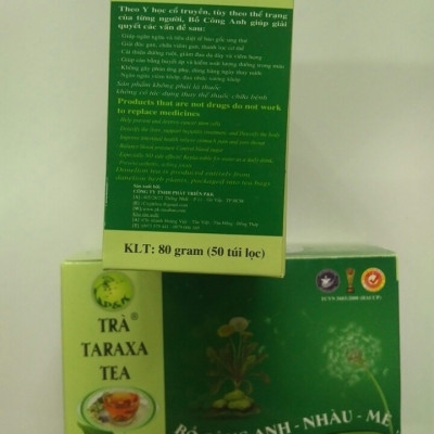 combo Trà Taraxa TEA loại lớn chính hãng (Bồ công anh nhàu mè, 2 Hộp, hỗ trợ xương khớp thải độc cơ thể)